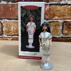 Barbie dolls of the world ornament 1996
